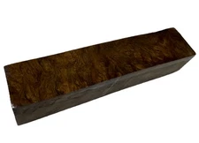 Wild Almond Burl Wood Turning Blank 1-7/16” x 1-7/16" x  6-7/8” dried (k56)