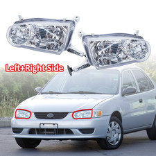 For Toyota Corolla 2001 2002 Headlights Wo Corner Signal Headlamps Leftright
