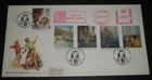 1997 ENID BLYTONS FAMOUS FIVE ROYAL MAIL FDC -THE BEST OF BRITISH PUBLISHING M/M