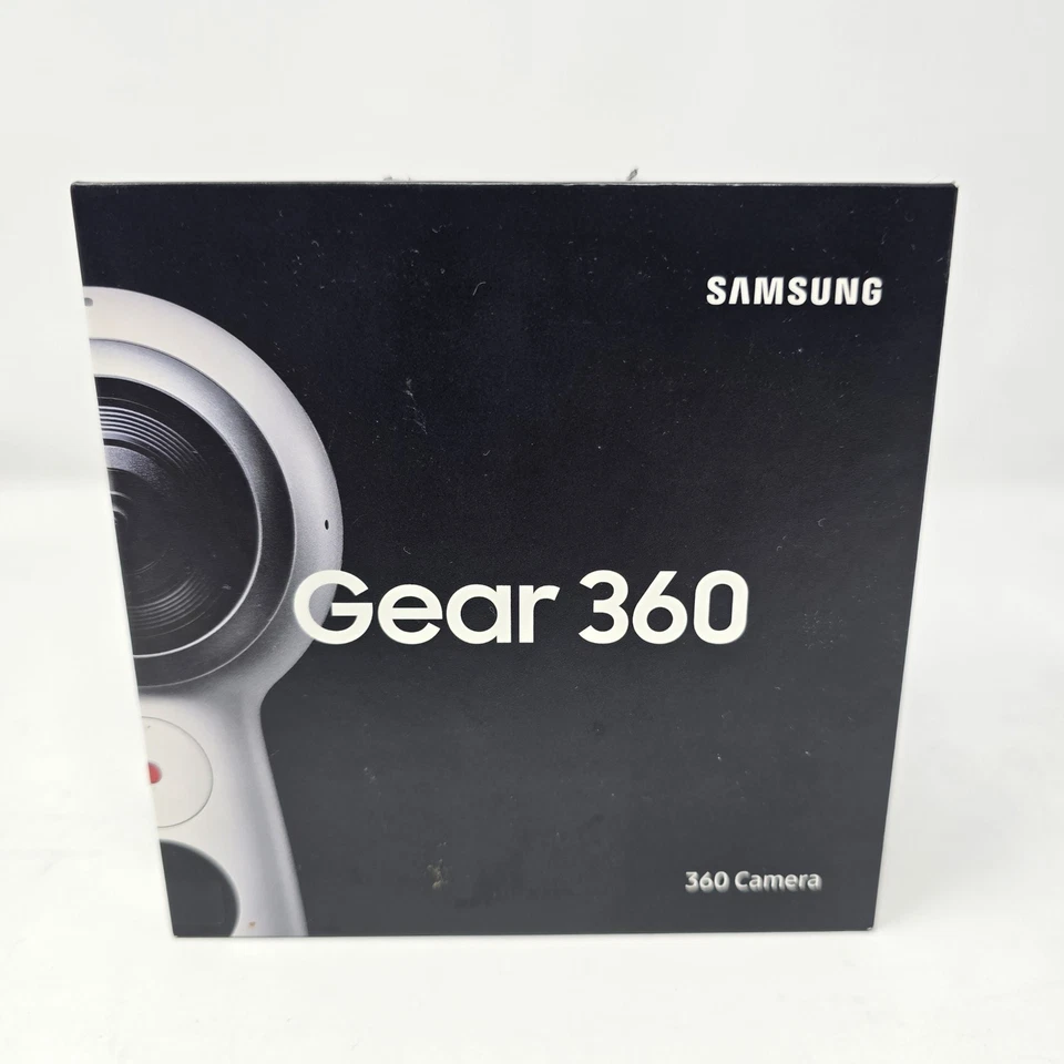 SAMSUNG Gear 360 (2017 Edition) Spherical Cam 360° 4K Camera - White SM-R210 - Image 3 of 4