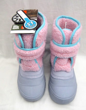 Ozark Trail Kids Snow Boots Pink Purple Waterproof. Size:Big Kids 12-Brand New