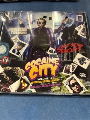 Dj Lazy K & French Montana Cocaine City Mixed Cd Slim Jewel Case Clear Coat