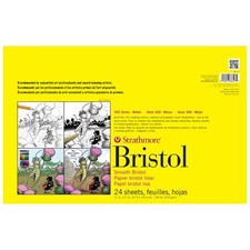 11x17 Smooth Tape Bound Bristol Paper Pad Strathmore 300 Series Paper Pad