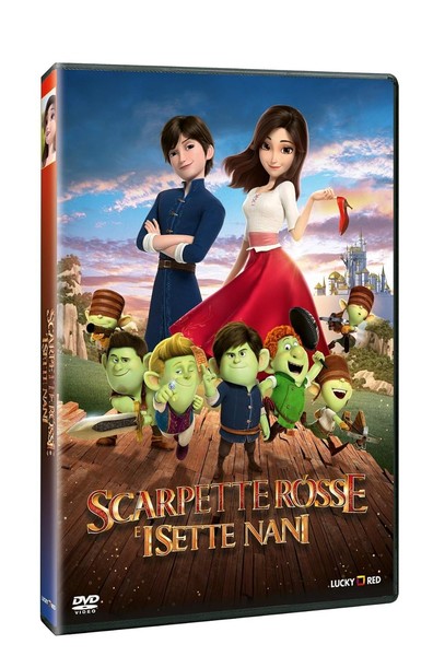 Dvd Rote Schuhe Und Die Sieben Zwerge Neu Versiegelt Animation 2019-image