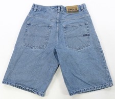 Rare VTG SOUTHPOLE Authentic Collection Denim Jean Jorts Shorts 90s Y2K Blue 34