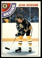 1978-79 O-Pee-Chee John Wensink Rookie Boston Bruins #133
