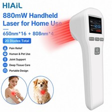 880mW Cold Laser Red Light Therapy Device for Pain Relief Wound Healing 20Diodes