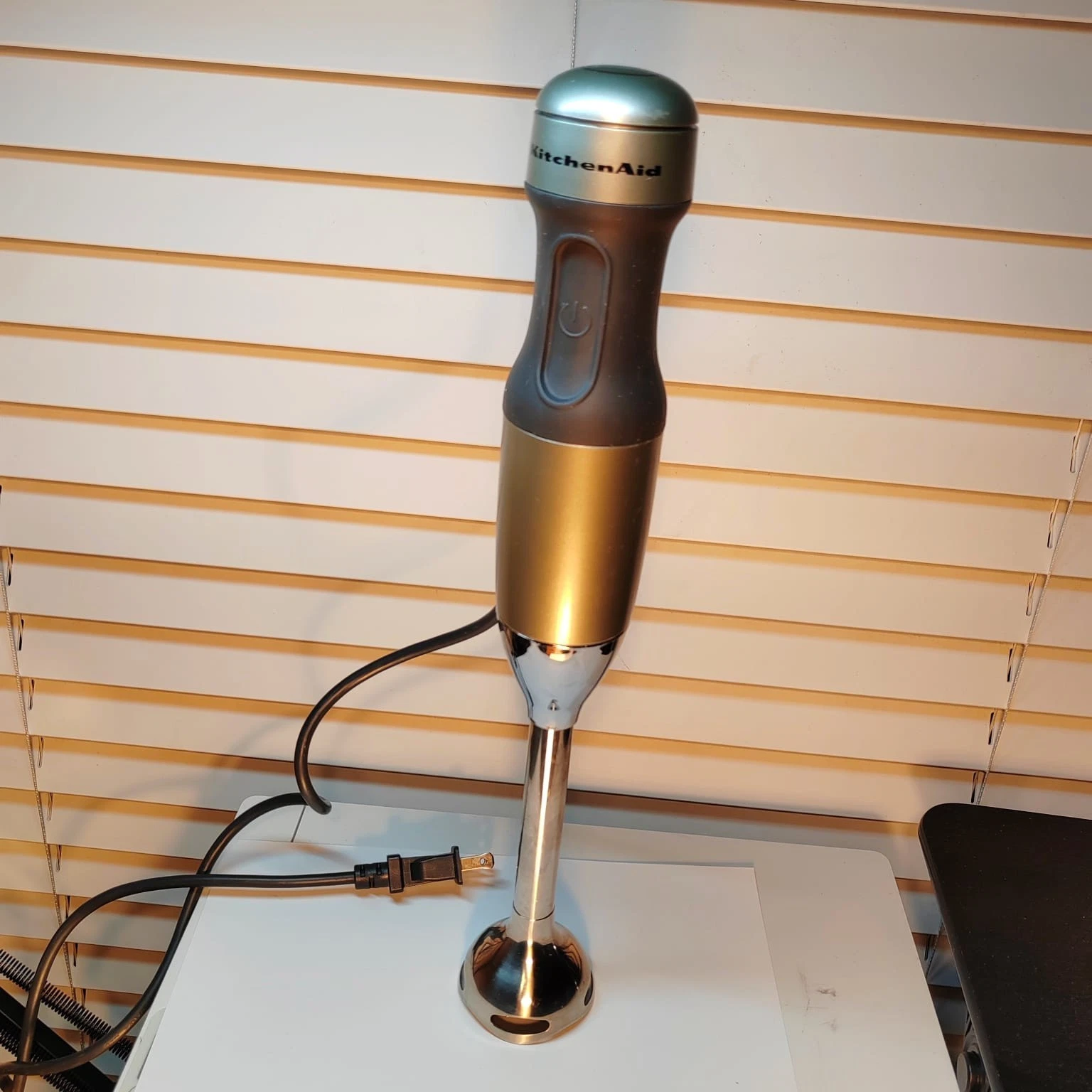 KitchenAid KHB1231CU 2-Speed Hand Held Stick Immersion Blender Mixer Tested
Opens in a new window or