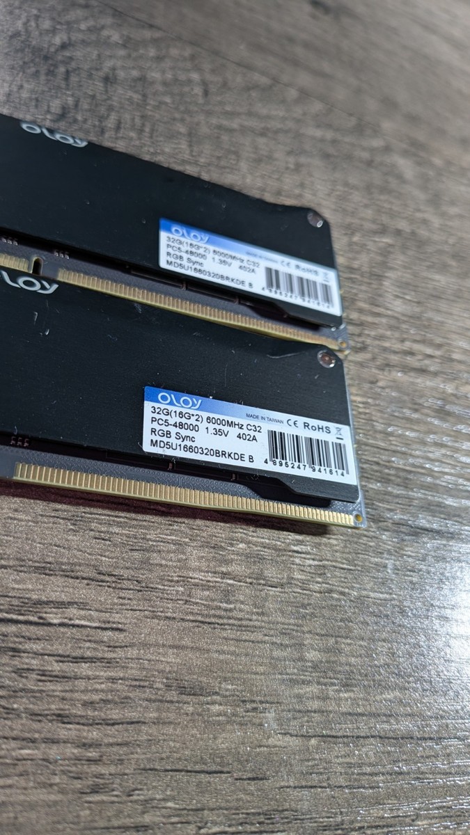 OLOY BLADE 64GB (32GB*2) DDR5 RGB メモリー OLOy Blade RGB 64GB (2