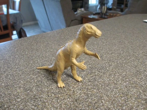 VINTAGE MARX TAN IGUANODON PREHISTORIC DINOSAUR
