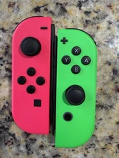 Nintendo Switch Joy-Con Controller Pair - Neon Pink/Neon Green
