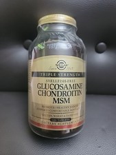 Glucosamine Chondroitin MSM, Triple Strength, 120 Tablets 3/2026