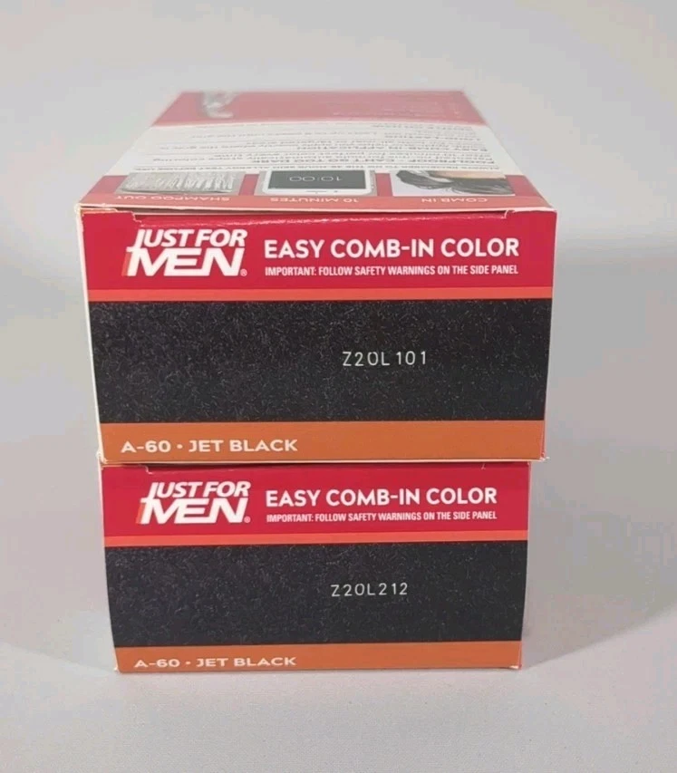 Just for Men fórmula original h-60 champú negro azabache en color de cabello h60 nuevo lote 2 Foto 2 de 3