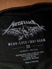 METALLICA  WORLD WIRED TOUR  2018 - 2019  CONCERT   XXL  NEW   T-SHIRT — photo 6