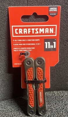 NEW Craftsman 11in1 Mini Multi-Function Snips PN: CMHT10453