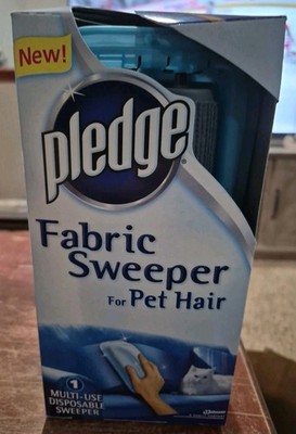 Pledge Fabric Sweeper for Pet Hair Multi-Use Disposable NEW NIB