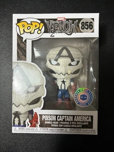 Funko Pop! Vinyl: Marvel - Poison Captain America - (mm) (Exclusive) #856