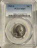 1969-D Washington Quarter PCGS MS67