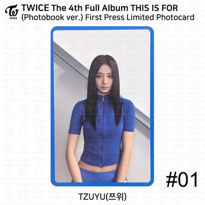 TWICE 4th Full Album THIS IS FOR Photobook / Digipack ver