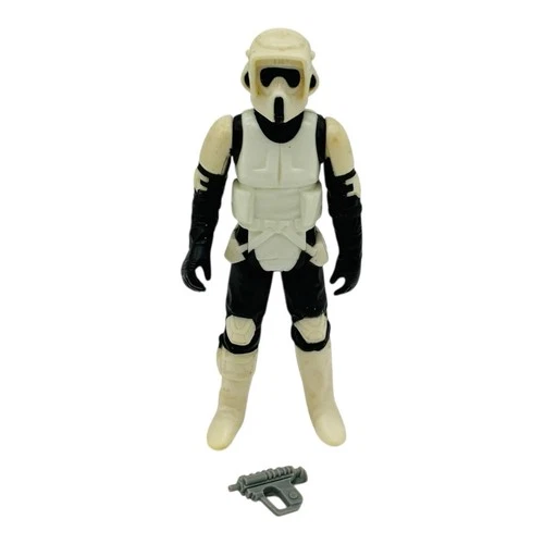 Vintage Star Wars Biker Scout Complete 1983 Kenner HK No Repro ROTJ