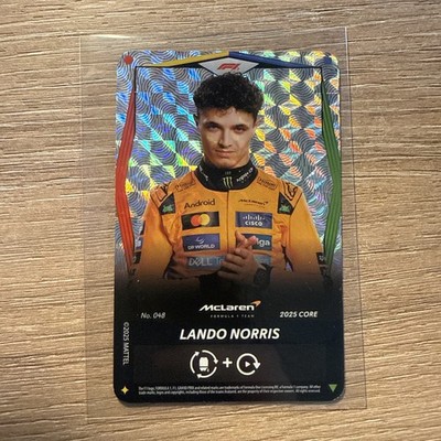 2025 Uno Elite Core Landon Norris Nitro Wild Card SSP Refractor F1 McLaren 