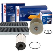BOSCH POLLEN- LUFT- ÖL-FILTER PAKET passend für Audi A6 Allroad 4FH