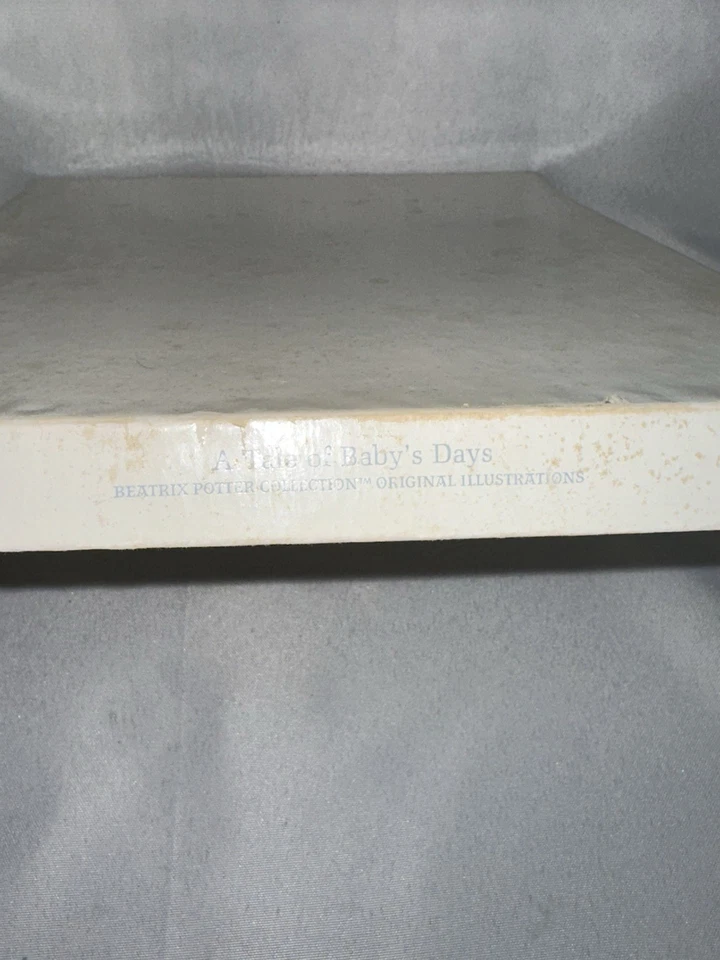 Libro de bebé de colección Beatrix Potter Peter Rabbit 1976 A Tale of Baby’s Days sin usar nuevo en caja Foto 3 de 4