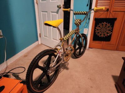 1982 Mongoose BMX bike with ACS Z Mags, Polygon Neck, Comp 3 1982 Mongoose BMX bike with ACS Z Mags, Polygon Neck, Comp 3