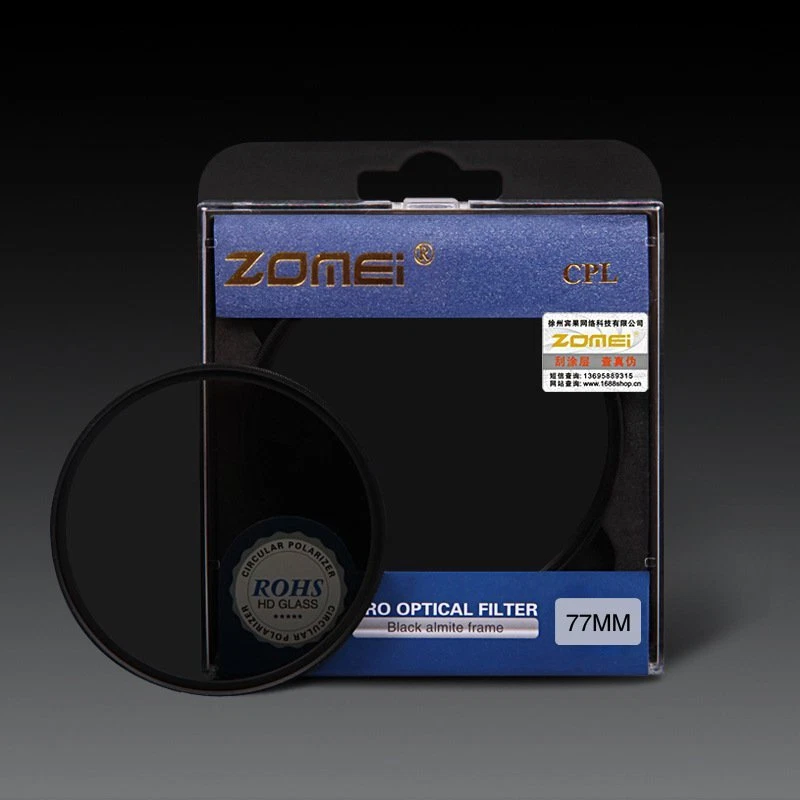Zomei CPL Circular Polarizer Polarizing Camera lens filter 49mm 52mm 58mm 77mm - Image 3 of 4