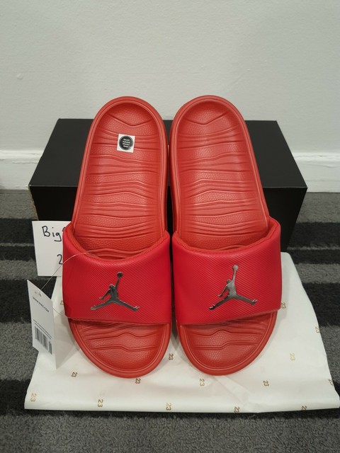jumpman flip flops