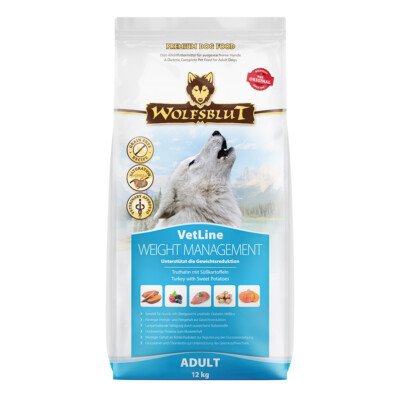 Wolfsblut VetLine Weight Management 12 kg - für Hunde zur Gewichtsreduktion