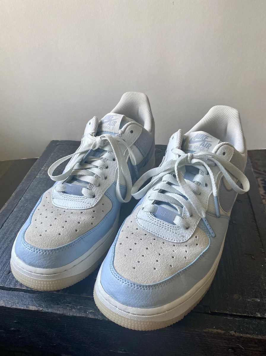 Nike Air Force 1 Low Premium Off White Light Armory Blue 896185