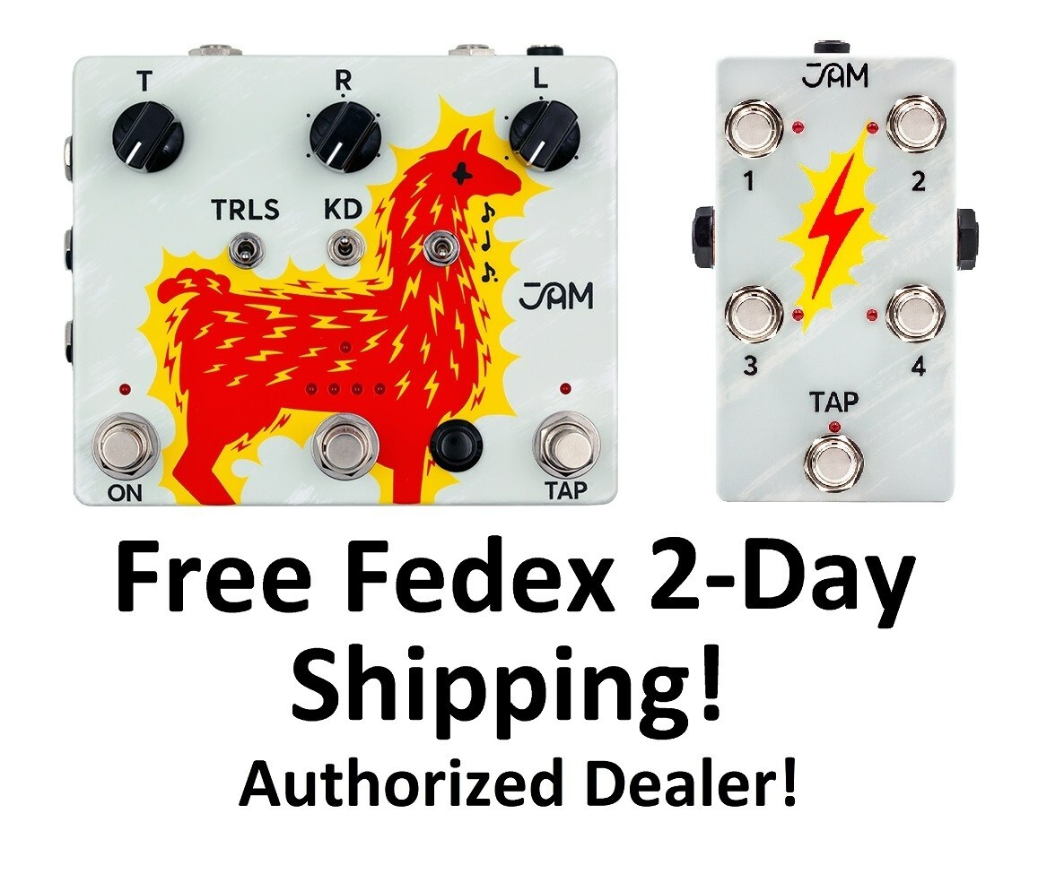 JAM pedals Delay Llama Xtreme ギターエフェクター JAM Pedals Delay Llama XTREME Analog Delay - Perfect Circuit