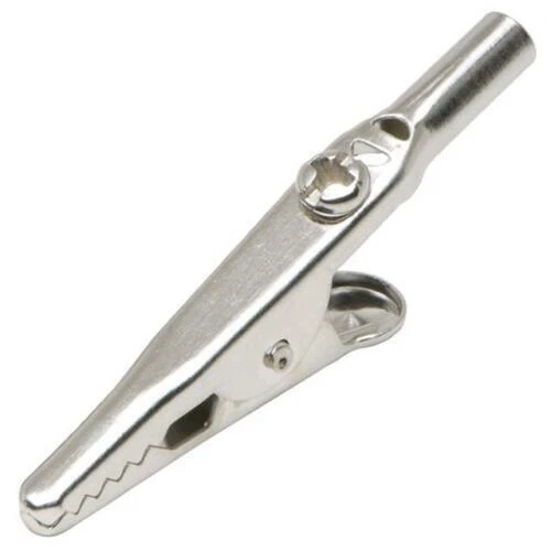 TRUCONNECT 10 x Top Quality Crocodile Clips Test Leads Croc Clip Battery Meter Electronics