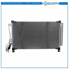 AC Condenser For 15-17 Hyundai Sonata Hybrid SE 4-Door 2.0L l4 Aluminum 4445