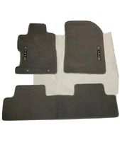 For 06-11 Honda Civic 2 4Dr Floor Mat Carpets Gray Nylon W/Emblem V