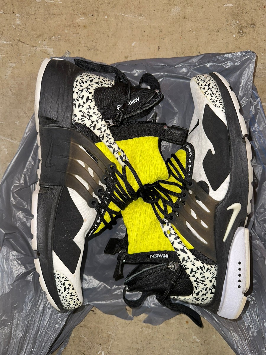 Size Nike Air Presto Mid x Acronym Dynamic Yellow 2018