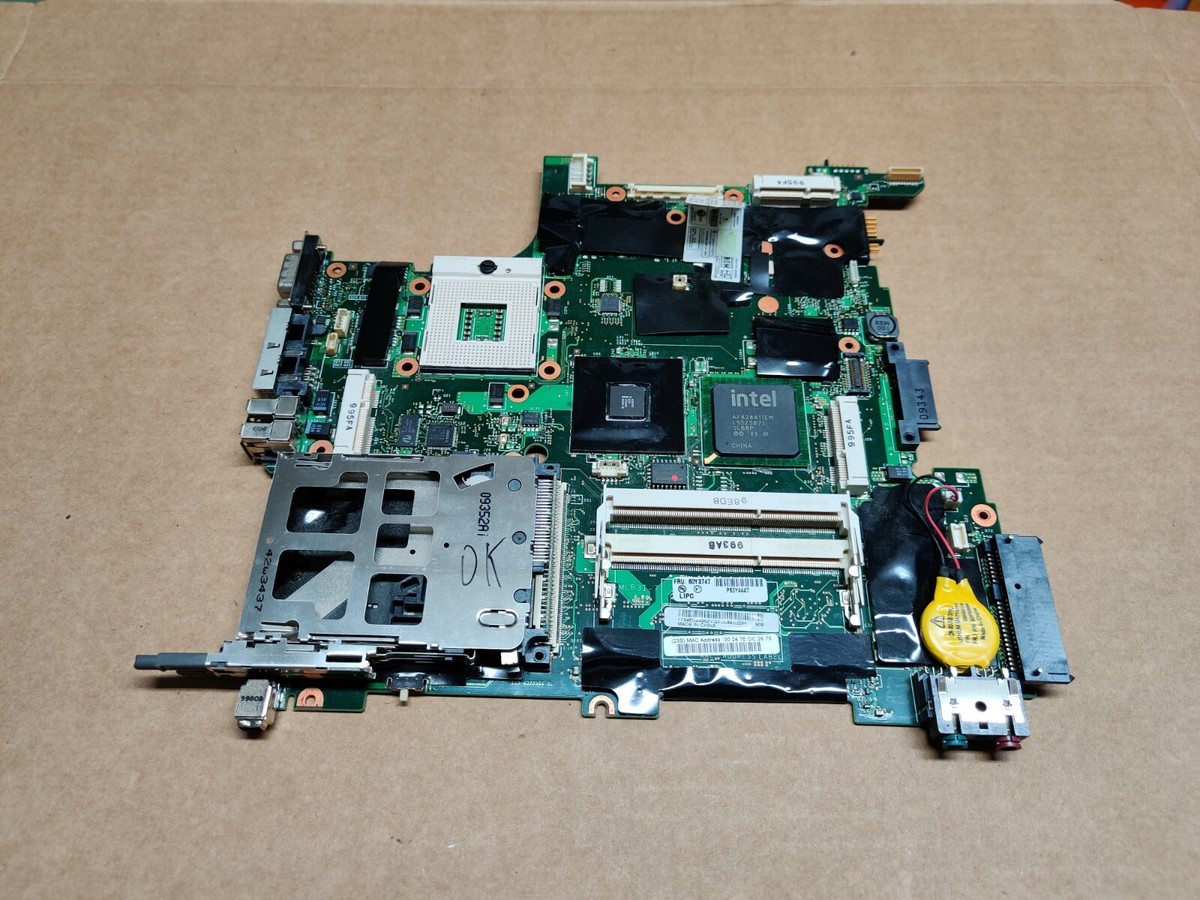 ✔️ Lenovo ThinkPad R400 Motherboard 60Y3747 P60Y4447