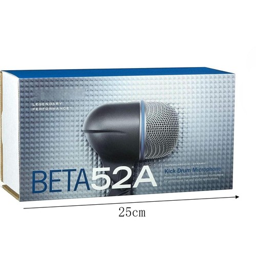 Beta 52A Superniere Dynamisches Mikrofon Kick Drum für Shure Mikrofon Neu - Bild 3 von 7