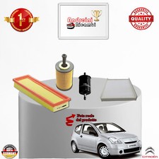 KIT TAGLIANDO 4 FILTRI CITROEN C2 1.6 i 16V VTR 80KW 110CV DAL 2004 -> 2010
