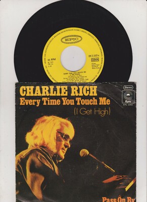  7''-Single Vinyl nm  - Charlie Rich - every time you touch me 