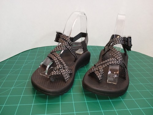 Chaco Comfort Outdoors Sandals Size 6 Womens Classic Boost Black Arch Support - Picture 21 of 24