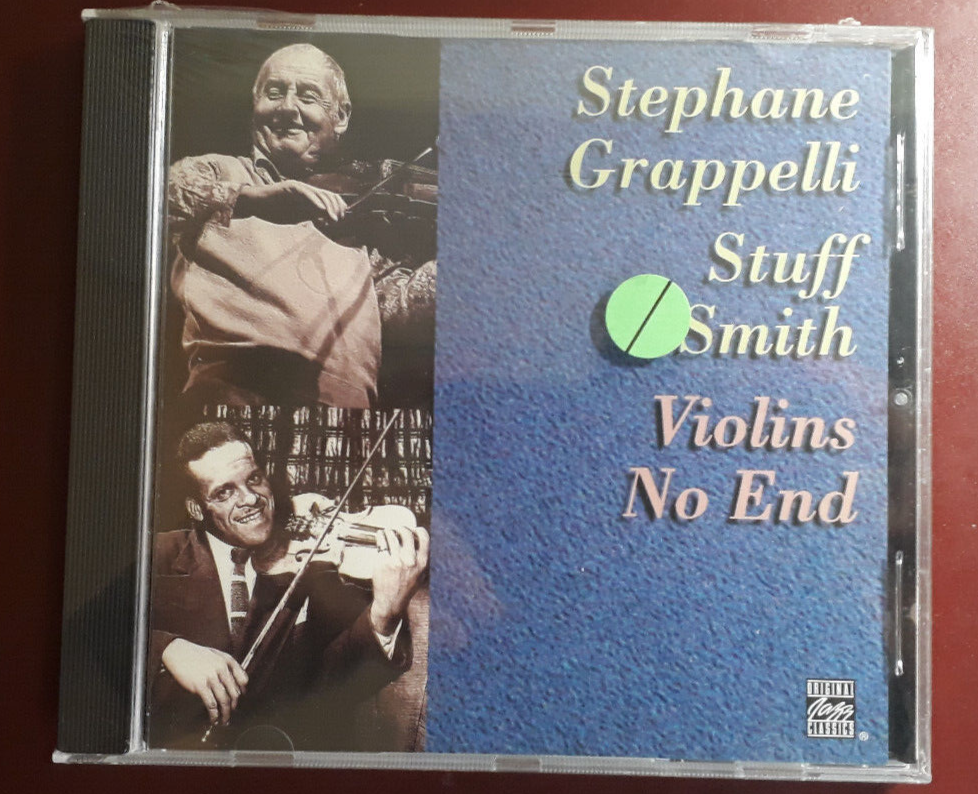 STEPHANE GRAPPELLI, STUFF SMITH- VIOLINS NO END *CD BRAND NEW SEALED SIGILLATO
