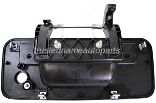 for Nissan Titan 2013 2014 2015 Tailgate Handle Textured Black No Camera Hole Foto 2 de 2