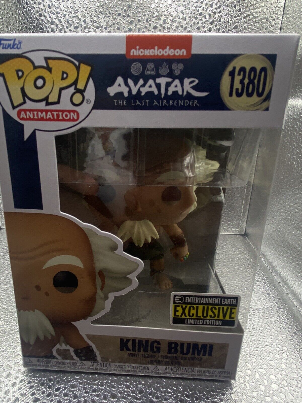  Funko Avatar: The Last Airbender King Bumi Pop! Vinyl Figure  #1380 - Entertainment Earth Exclusive : Toys & Games