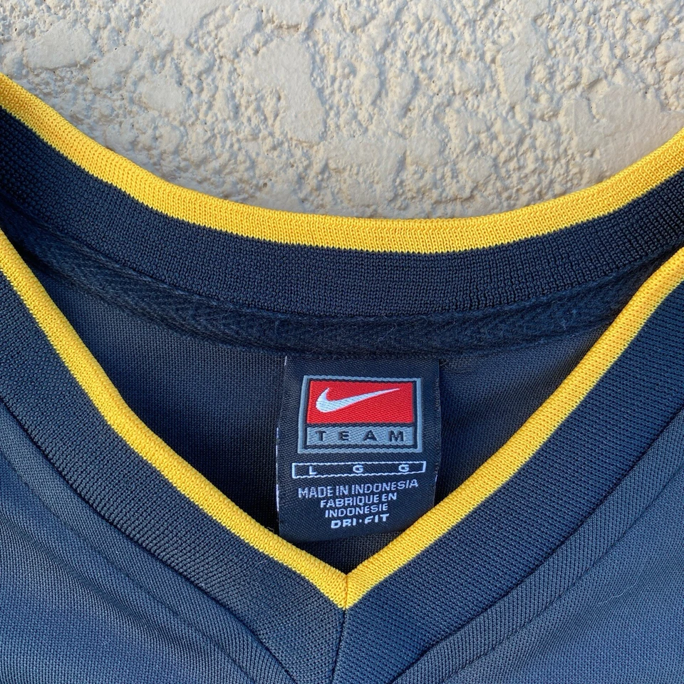 Iowa Hawkeyes Basketball Nike Black Warmup Shirt L - Image 3 of 4