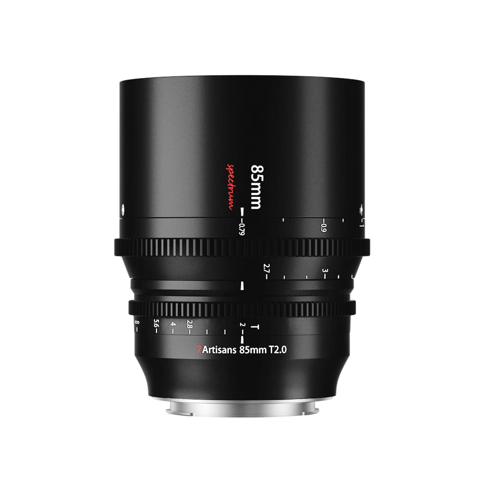 7artisans 85mm T2.0 Large Aperture Full Frame Cine Lens for Leica L SL CL Camera - Image 3 of 4