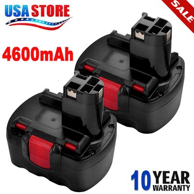 New 2Pack 14.4V 4.6Ah Battery BAT140 Cordless BAT038 BAT040 BAT038 BAT for Bosch