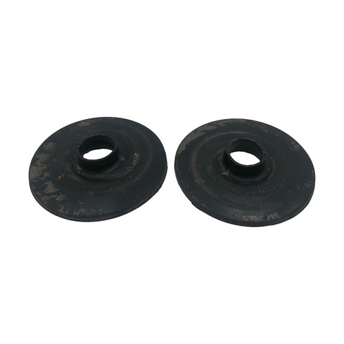 2x original BMW E30 Gummipuffer Unterlage Federsitz Hinterachse hinten 1127218