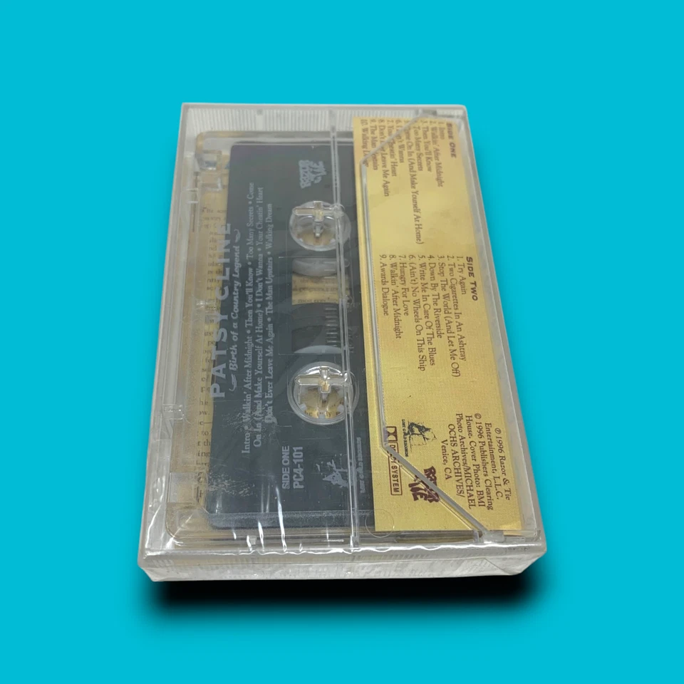 NEW Vintage 1996 Patsy Cline Live Birth of a Country Legend Cassette Tape Sealed - Image 2 of 3
